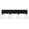 Quoizel Dacosta Bath 4 Lights Earth Black DAC8633EK - alternate 1